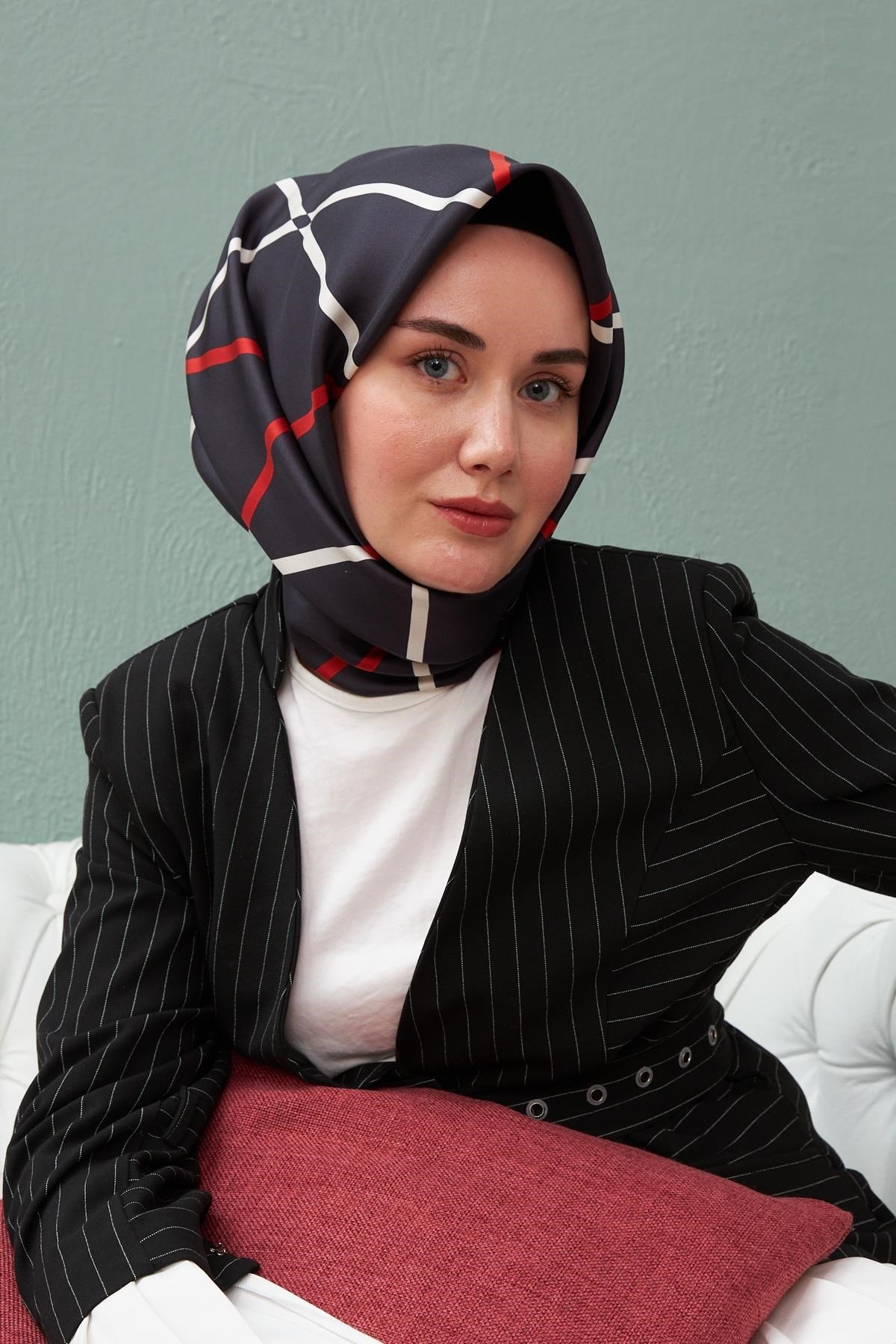 Silk Home Sura (Saten) İpek Eşarp 11394-S24