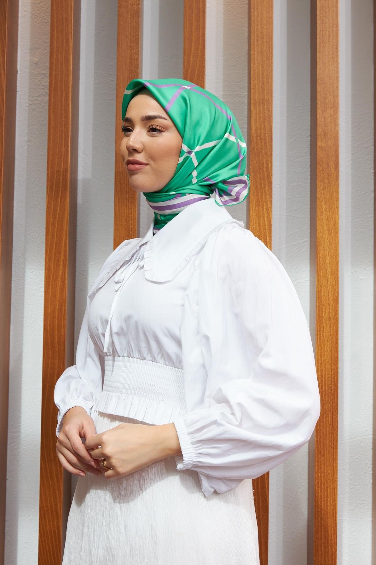 Silk Home Sura (Saten) İpek Eşarp 11394-S23