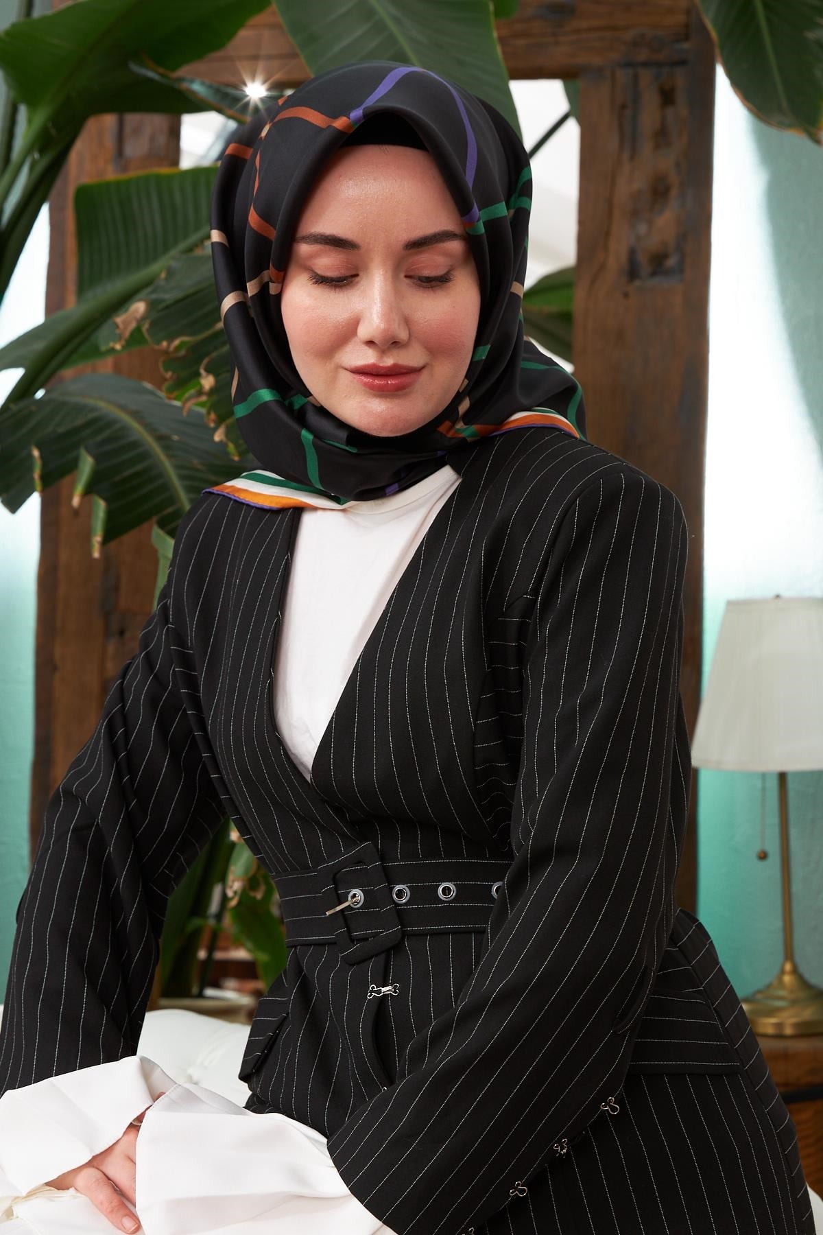 Silk Home Sura (Saten) İpek Eşarp 11394-S31