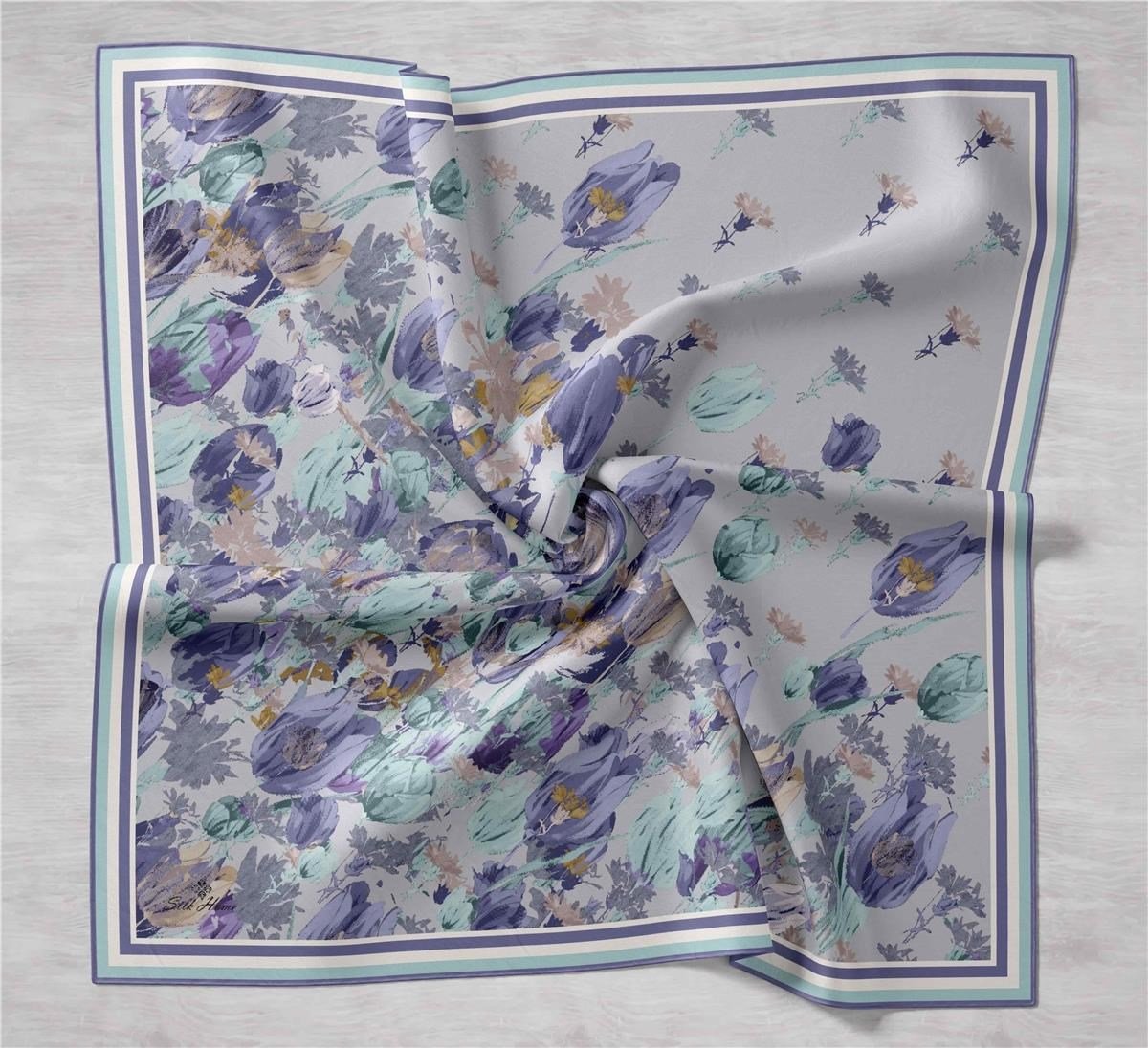 Silk Home Sura (Saten) İpek Eşarp 11395-S01