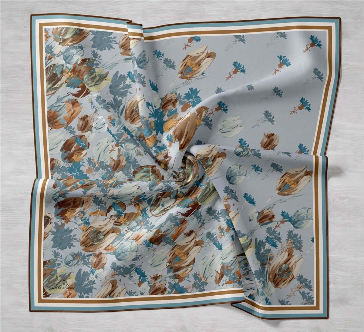 Silk Home Sura (Saten) İpek Eşarp 11395-S04