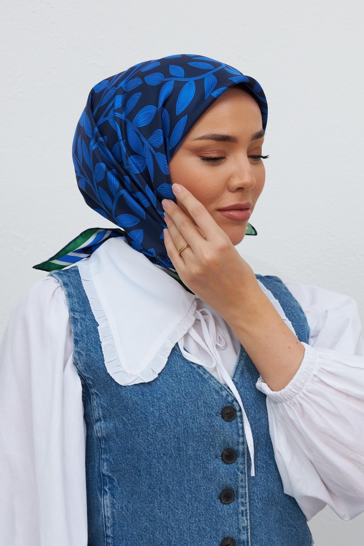Silk Home Sura (Saten) İpek Eşarp 11397-S04