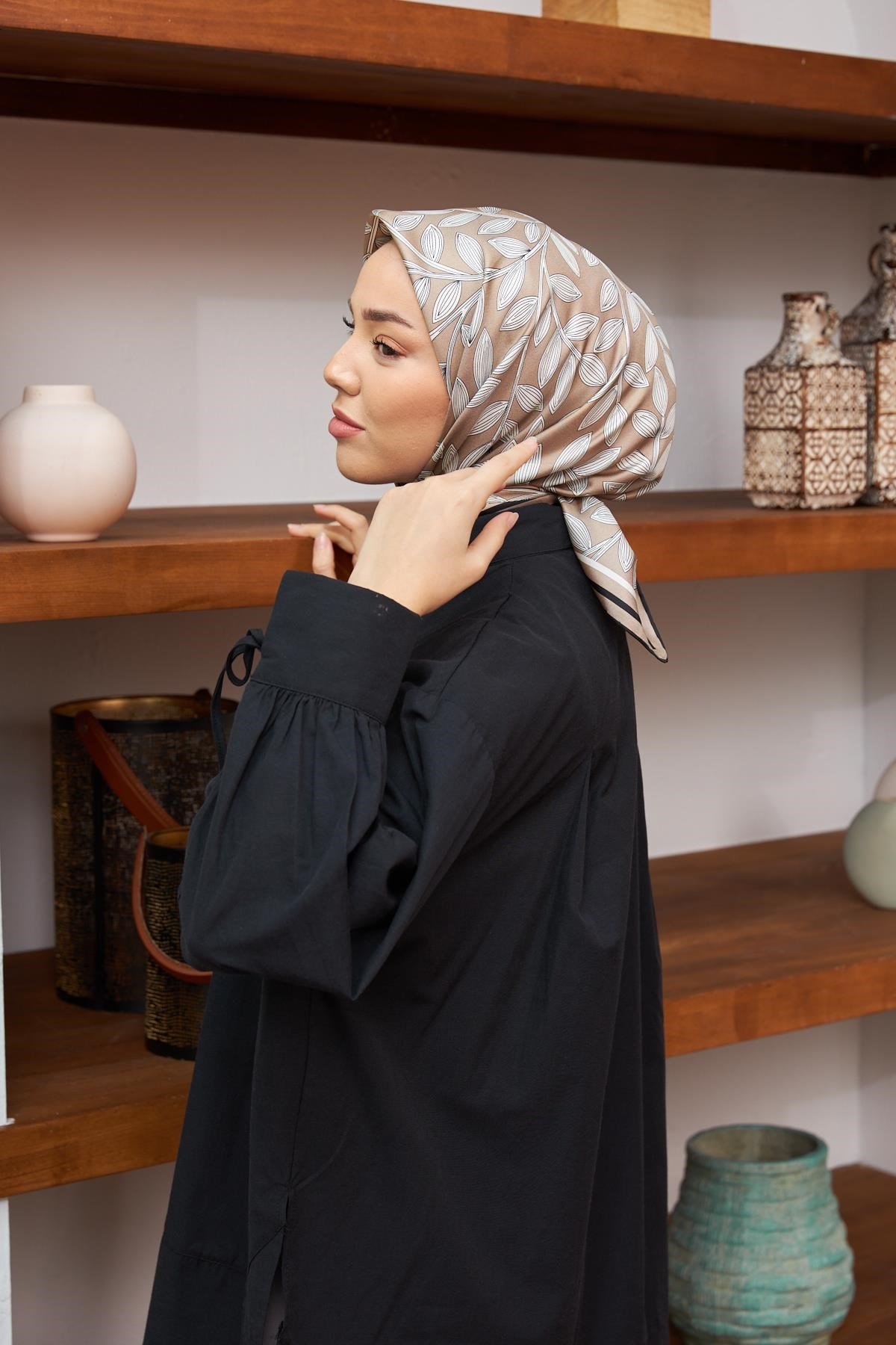 Silk Home Sura (Saten) İpek Eşarp 11397-S01