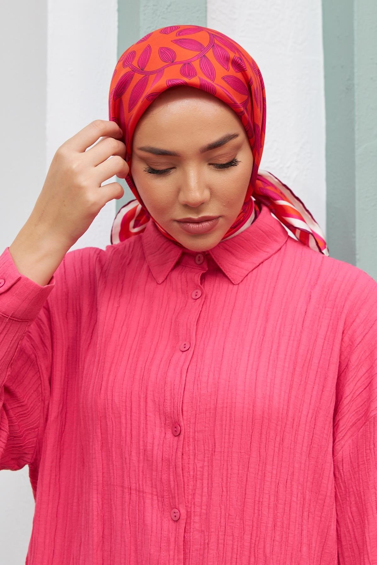 Silk Home Sura (Saten) İpek Eşarp 11397-S17