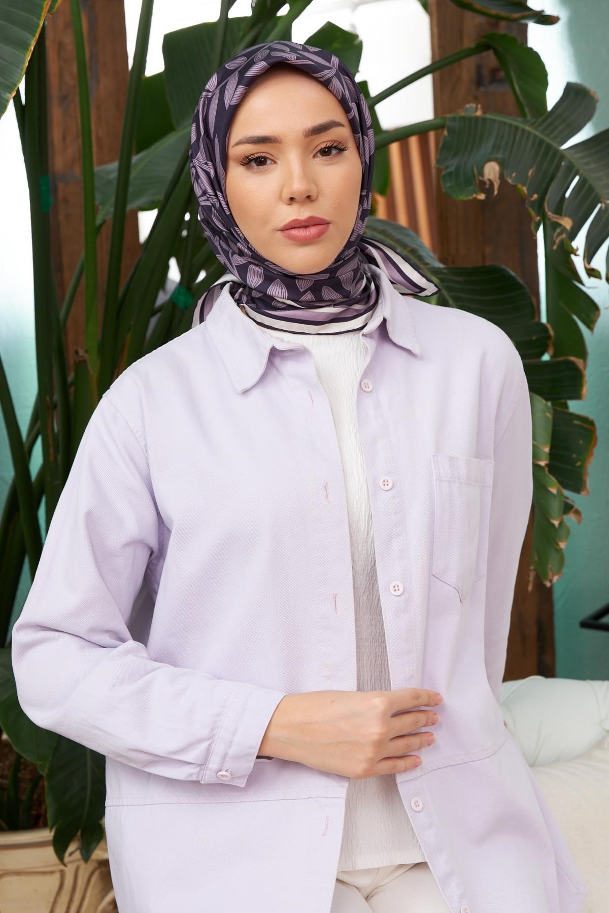 Silk Home Sura (Saten) İpek Eşarp 11397-S14