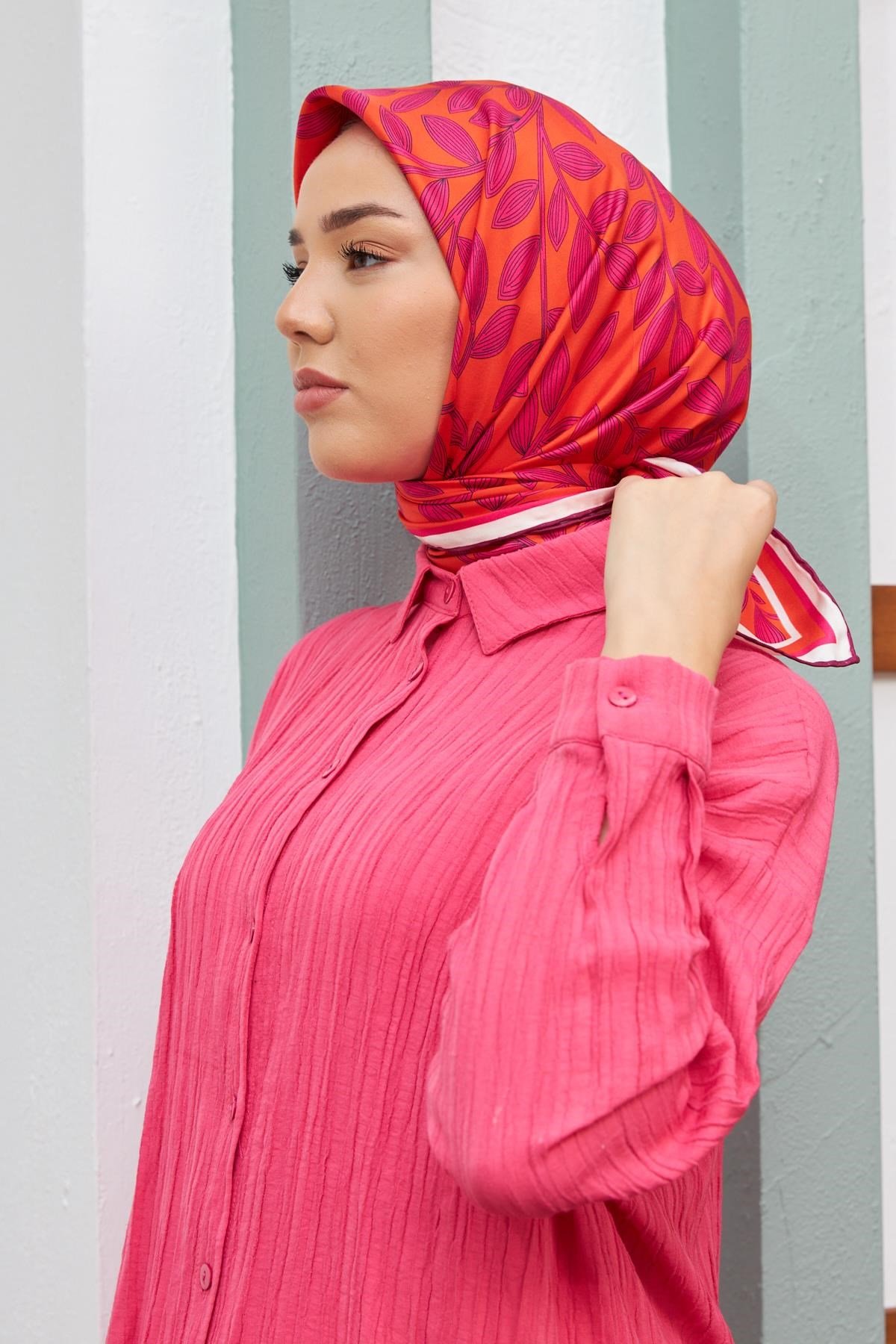 Silk Home Sura (Saten) İpek Eşarp 11397-S17