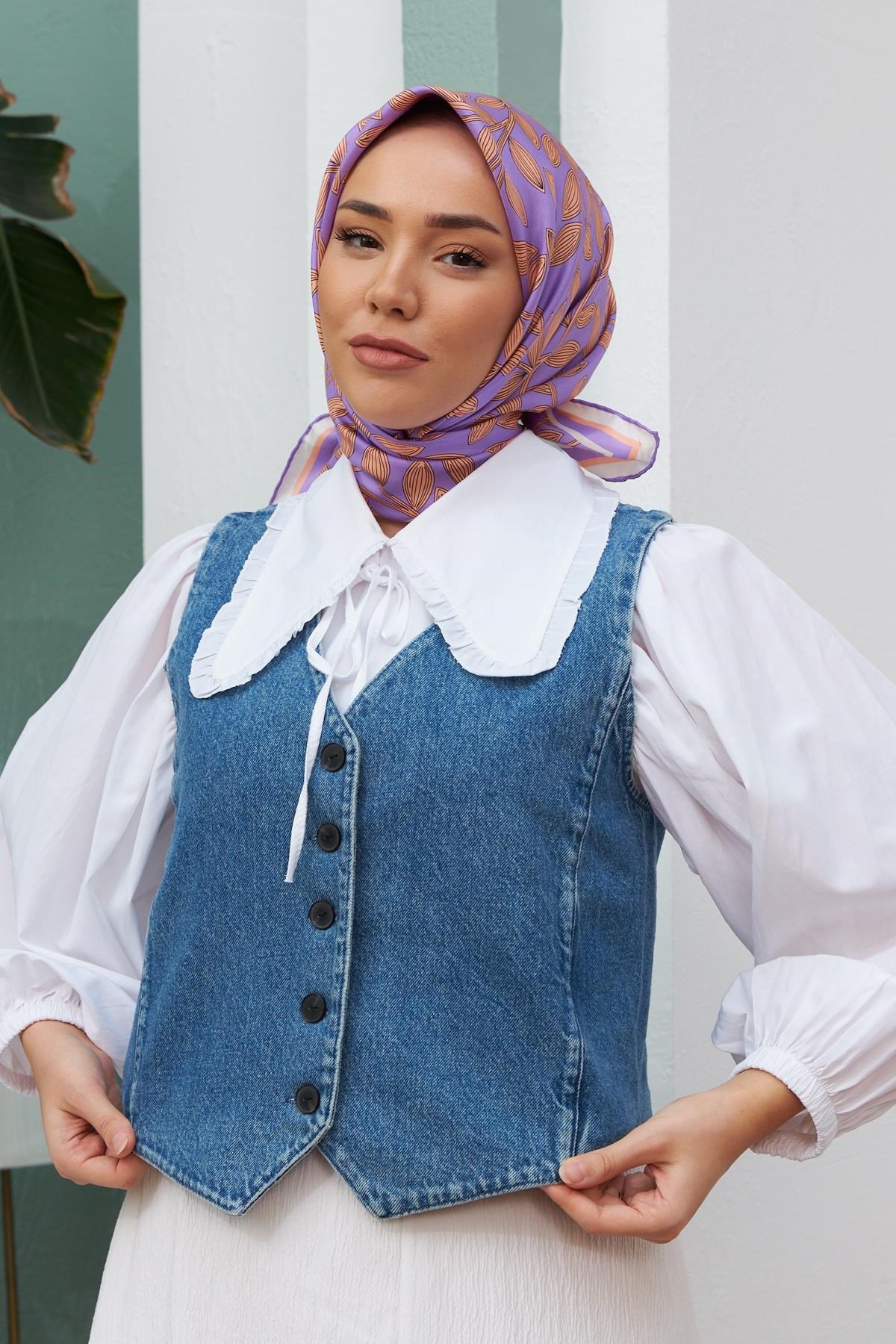 Silk Home Sura (Saten) İpek Eşarp 11397-S18