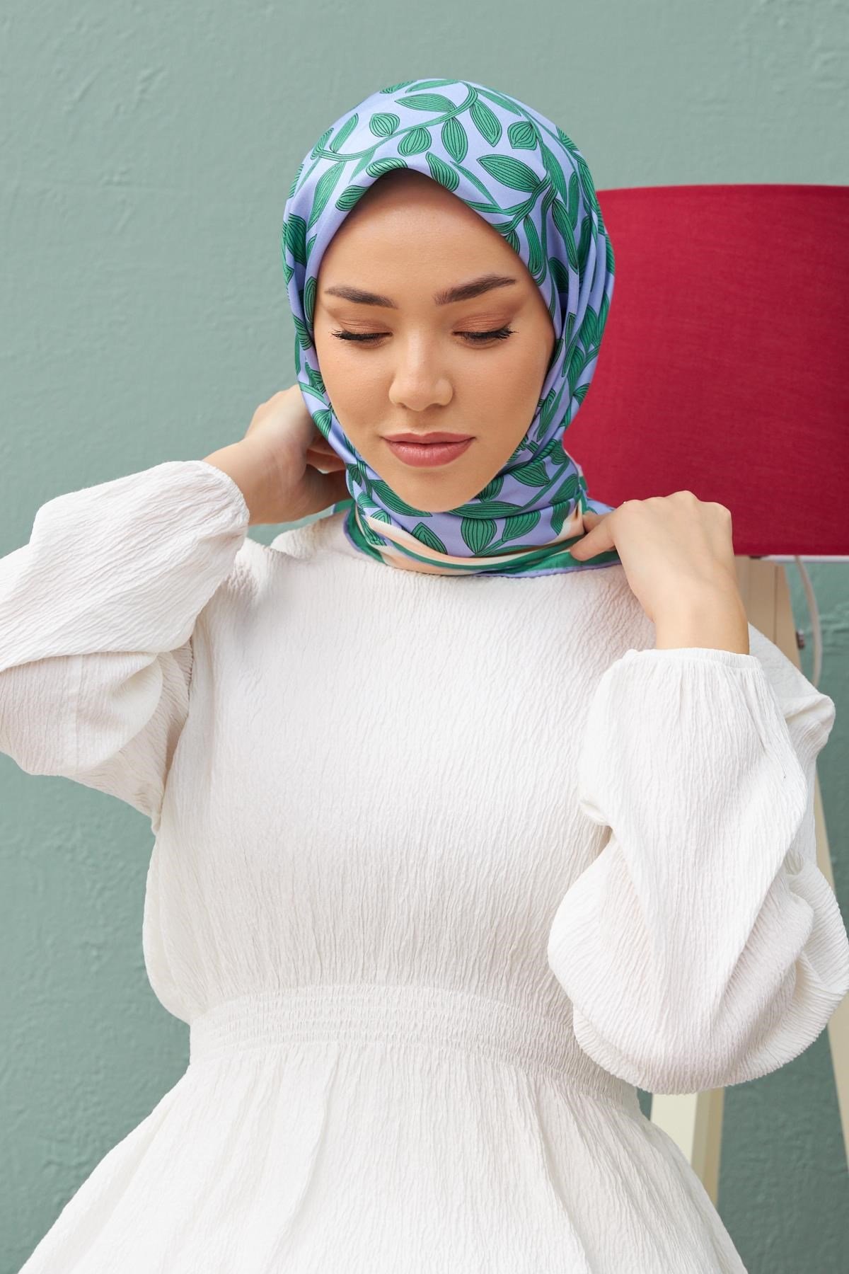 Silk Home Sura (Saten) İpek Eşarp 11397-S25