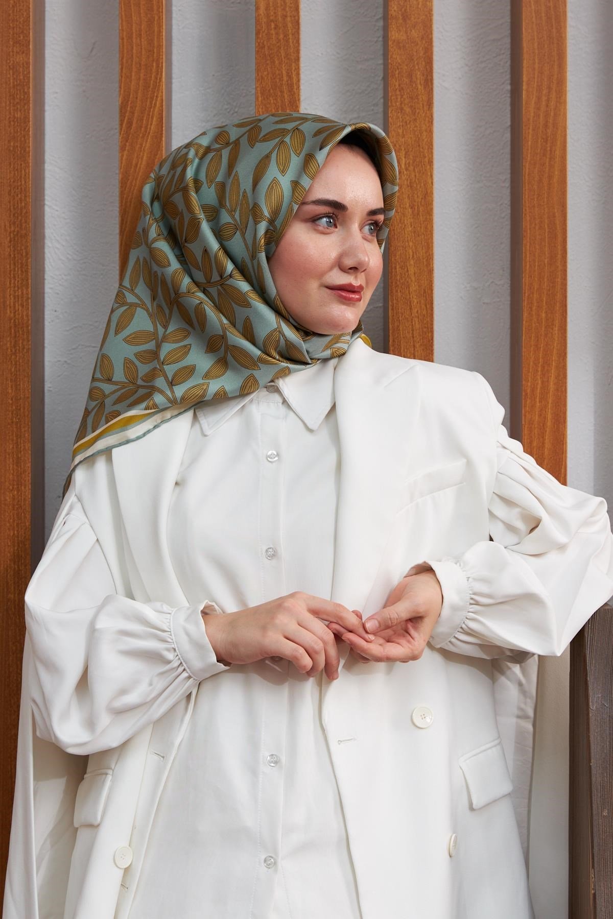 Silk Home Sura (Saten) İpek Eşarp 11397-S29
