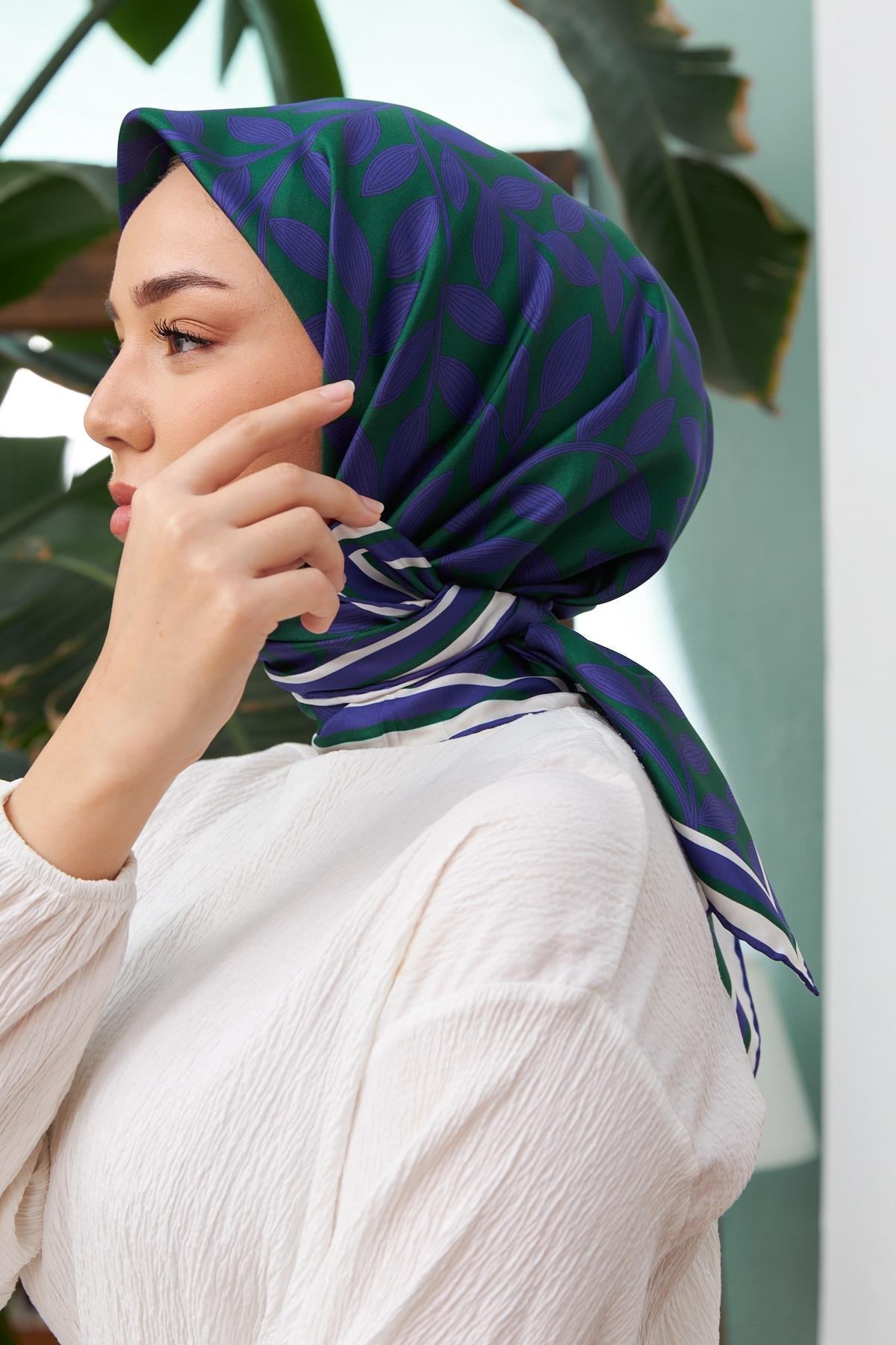 Silk Home Sura (Saten) İpek Eşarp 11397-S22