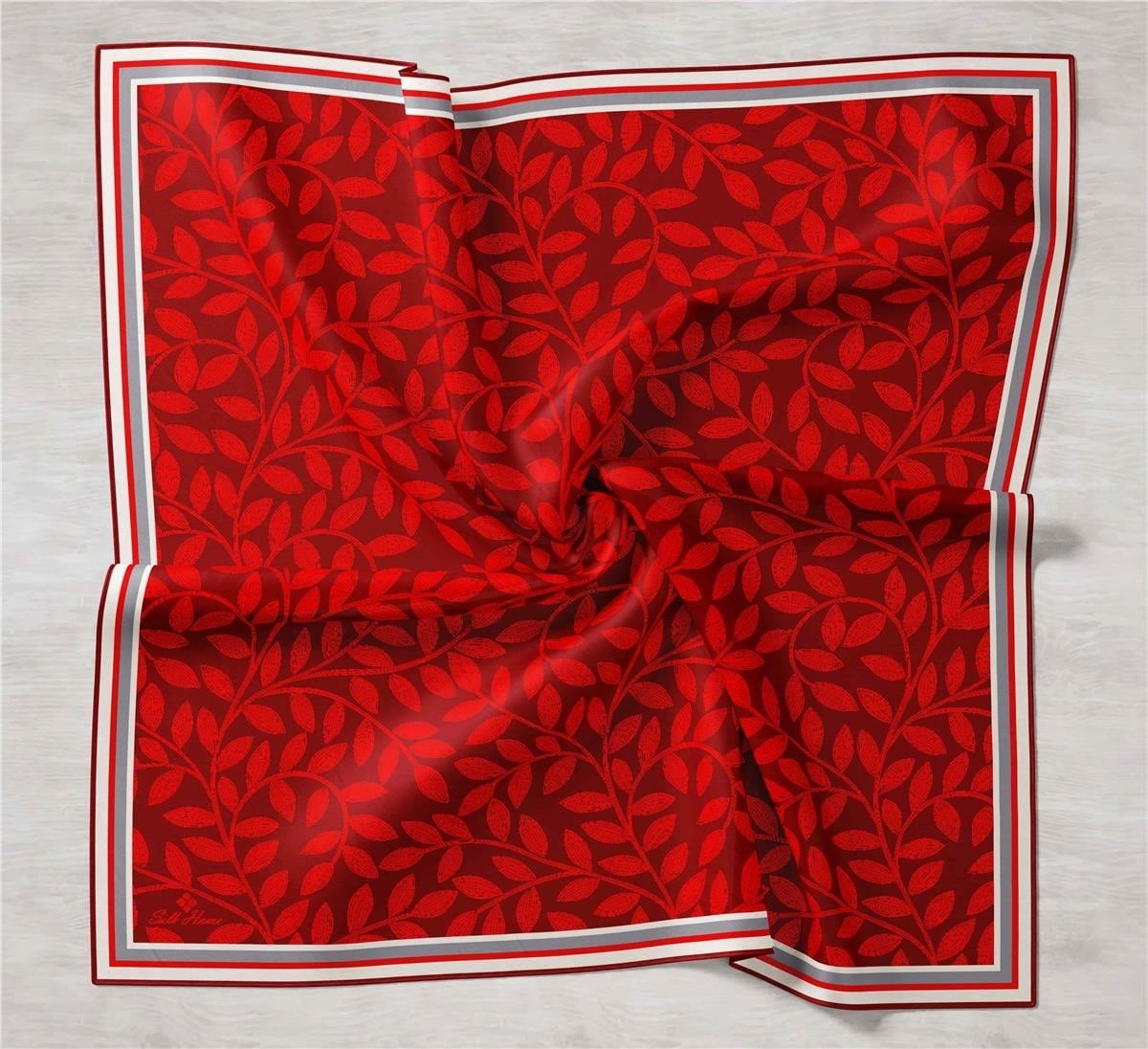 Silk Home Sura (Saten) İpek Eşarp 11397-S28