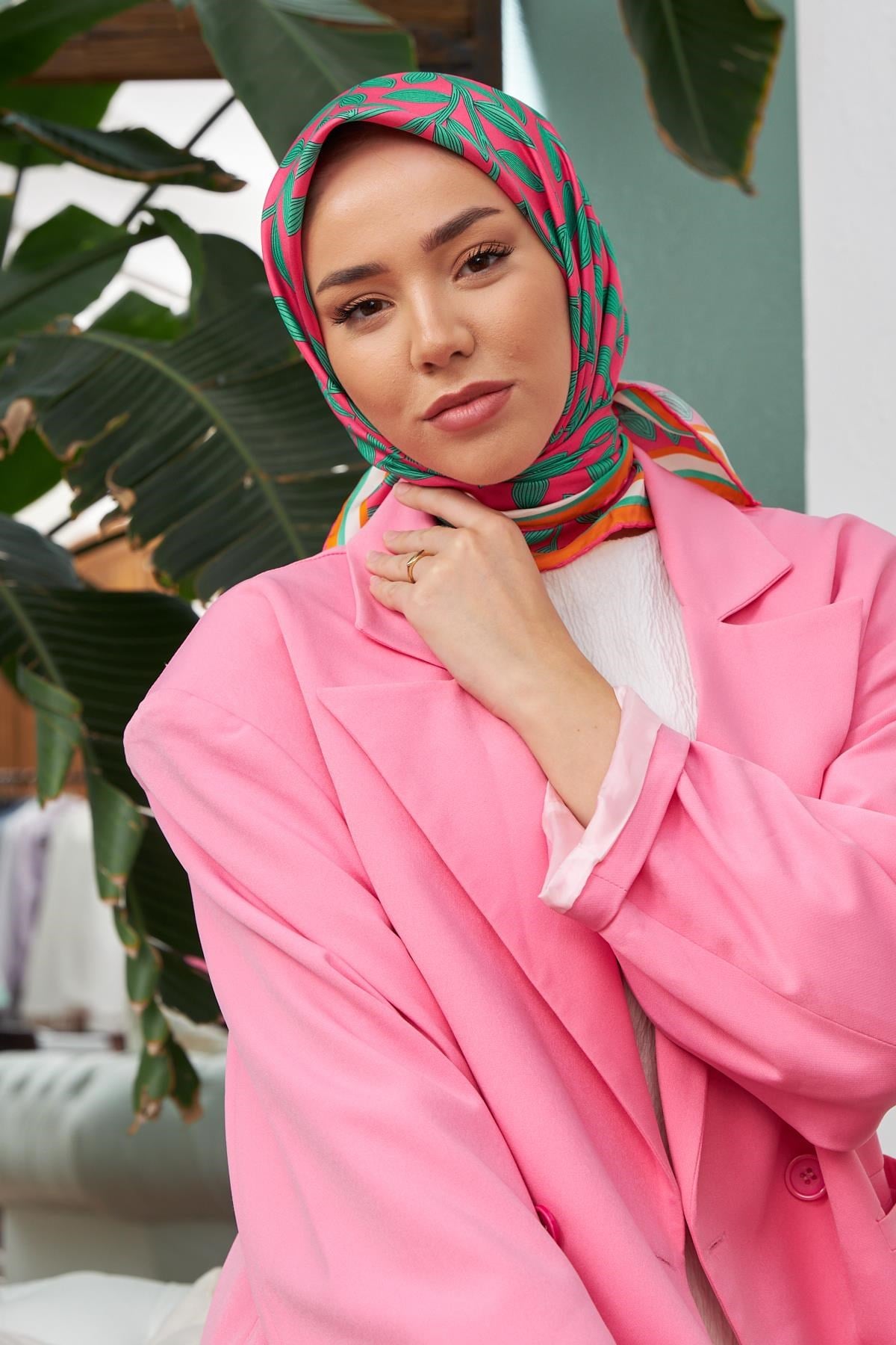 Silk Home Sura (Saten) İpek Eşarp 11397-S37