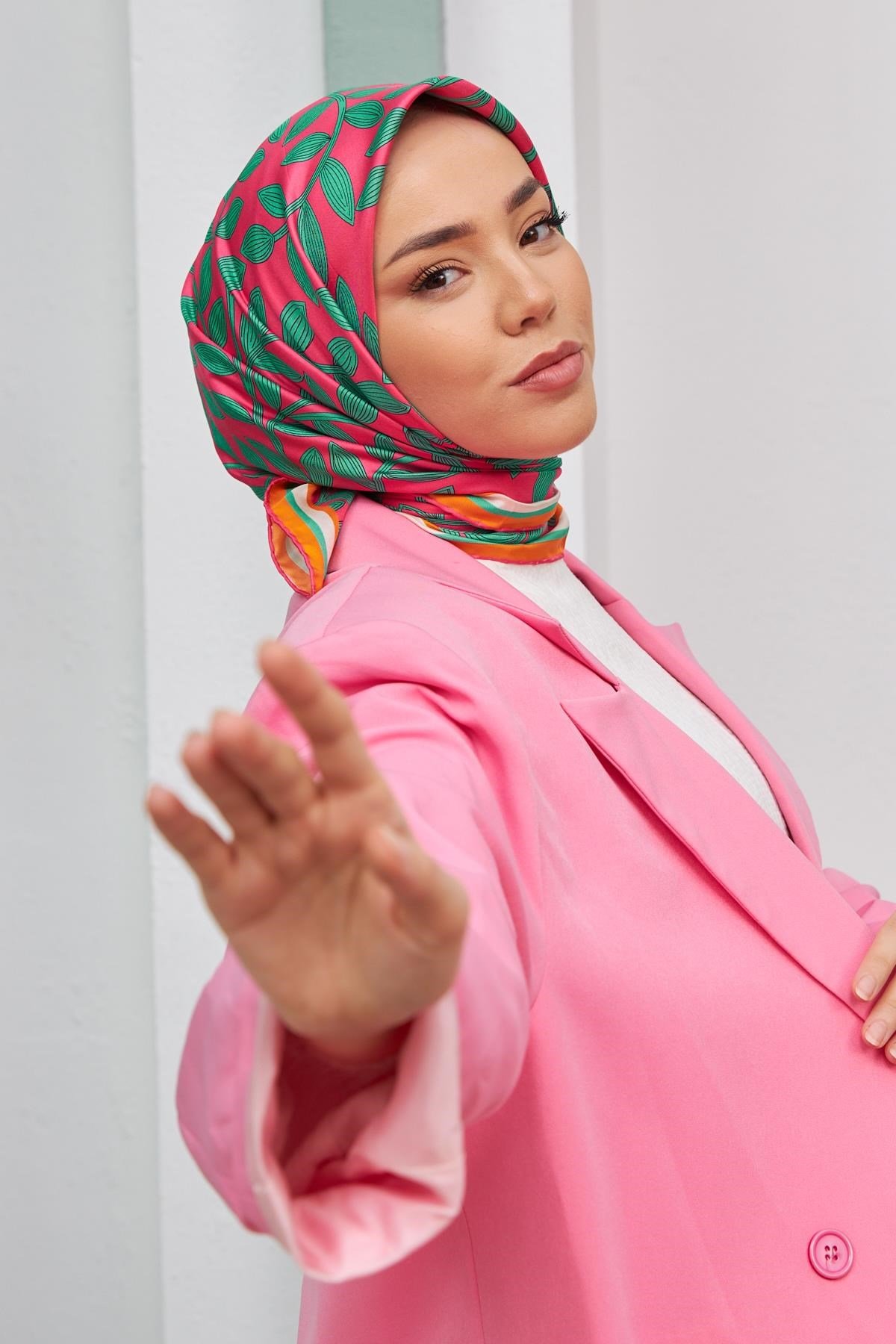 Silk Home Sura (Saten) İpek Eşarp 11397-S37
