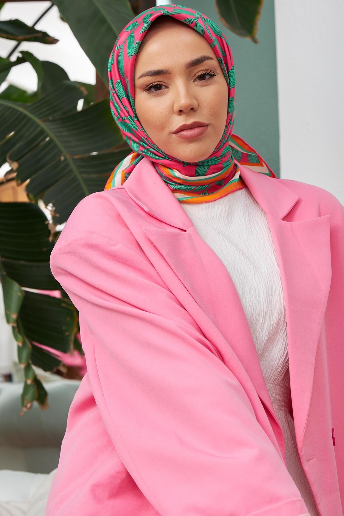 Silk Home Sura (Saten) İpek Eşarp 11397-S37