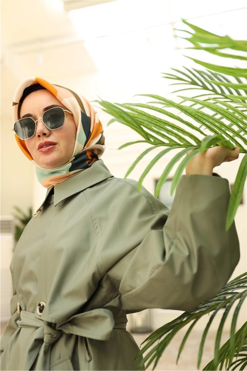 Silk Home Sura (Saten) İpek Eşarp 11398-S06