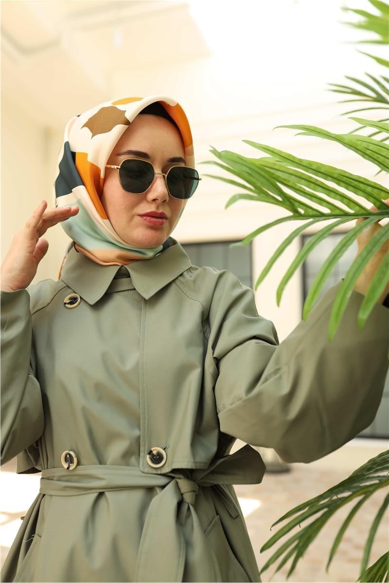 Silk Home Sura (Saten) İpek Eşarp 11398-S06