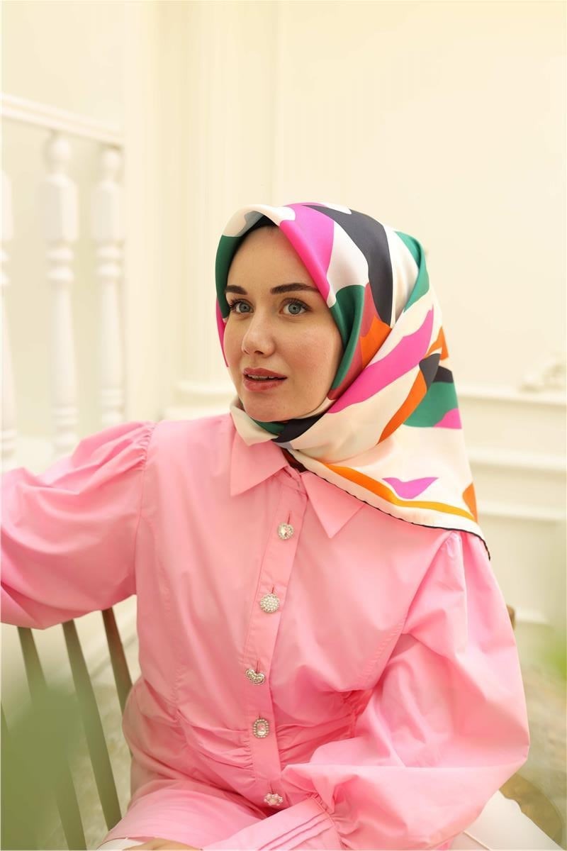 Silk Home Sura (Saten) İpek Eşarp 11398-S07