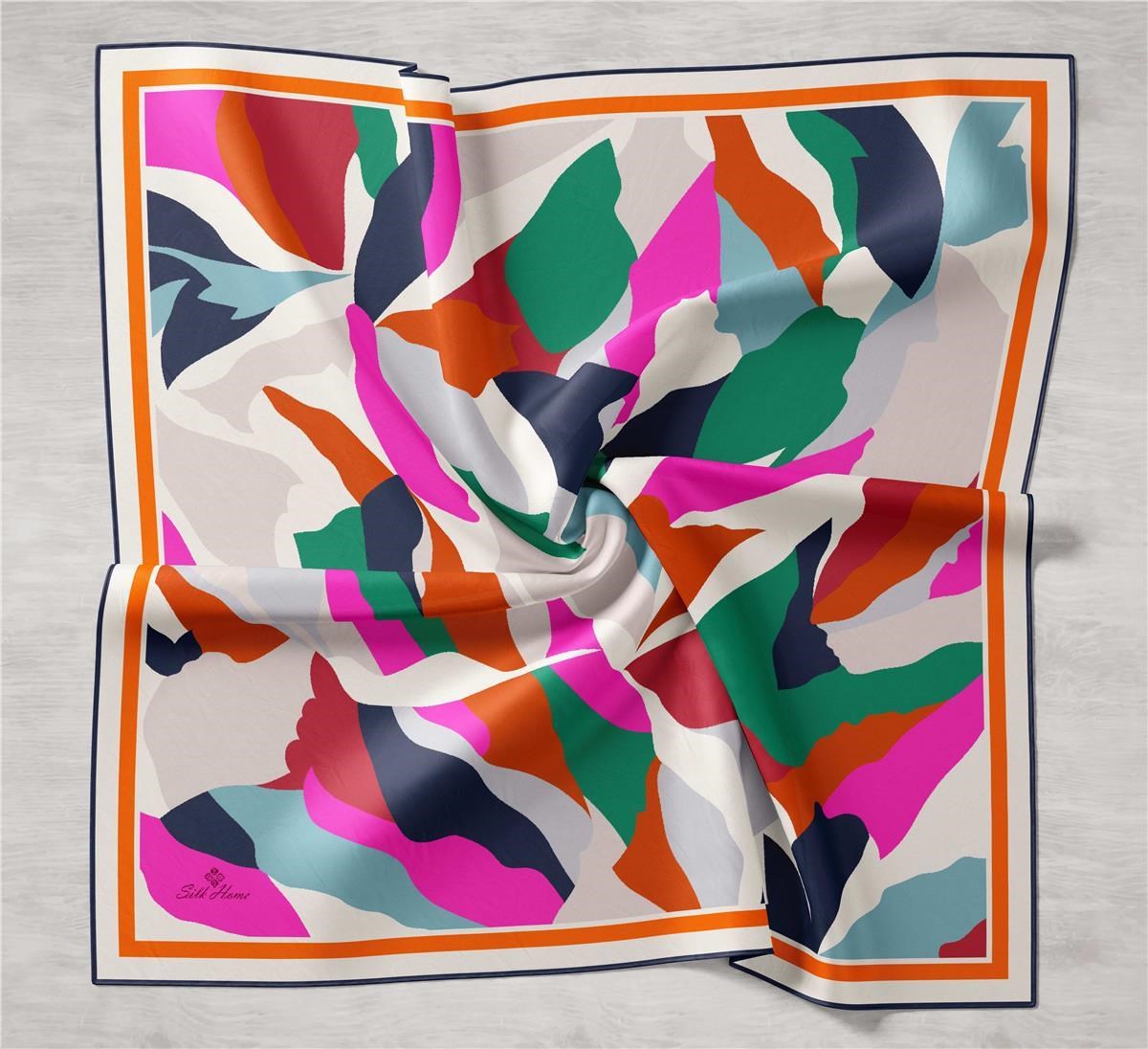 Silk Home Sura (Saten) İpek Eşarp 11398-S07