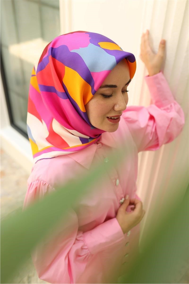 Silk Home Sura (Saten) İpek Eşarp 11398-S13