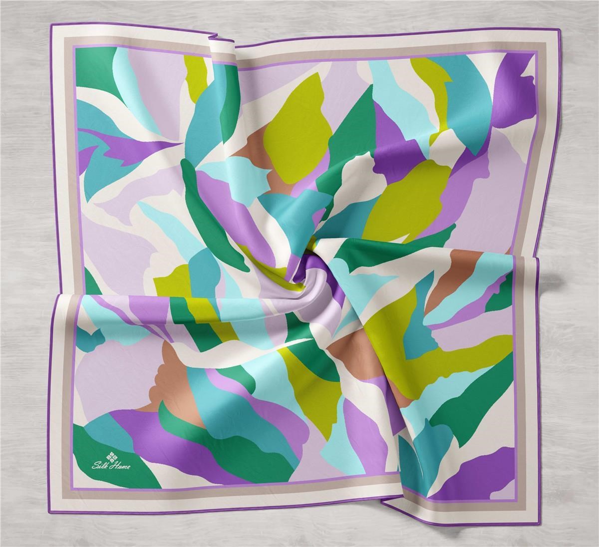Silk Home Sura (Saten) İpek Eşarp 11398-S15