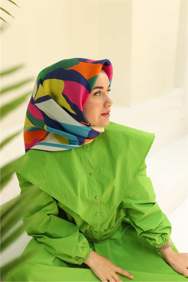 Silk Home Sura (Saten) İpek Eşarp 11398-S12