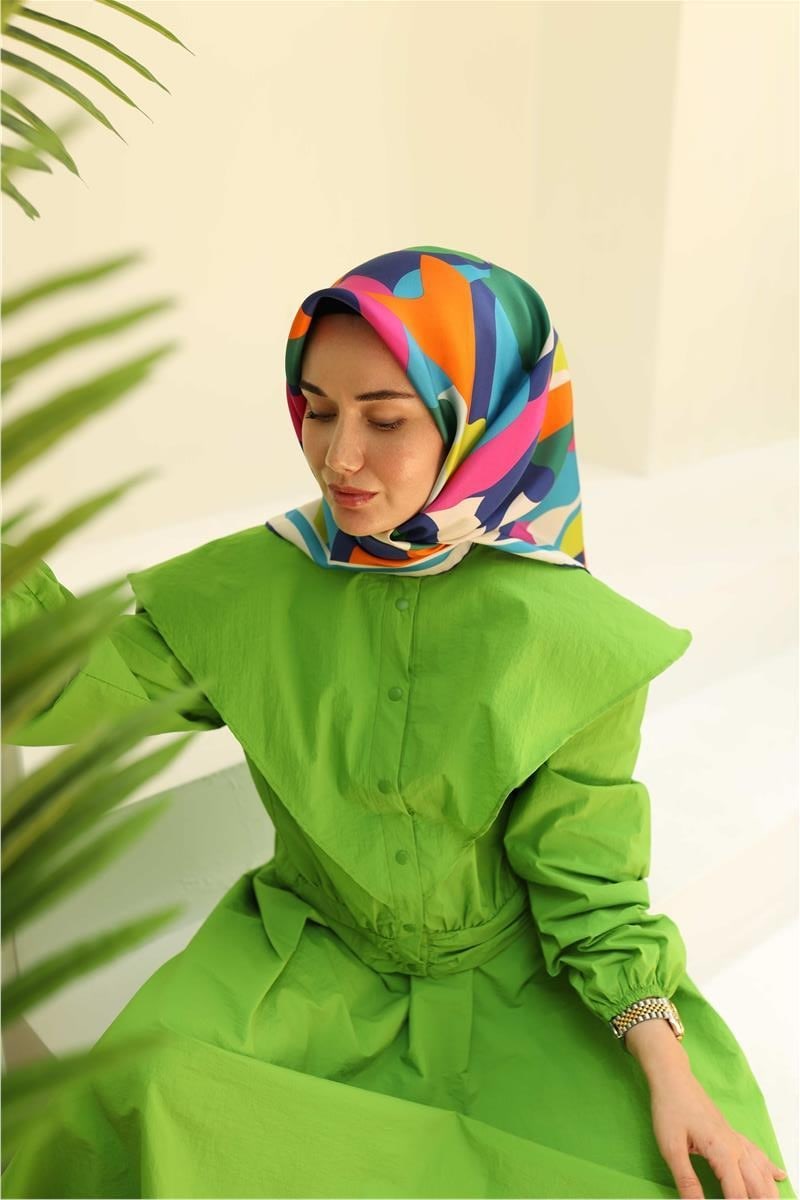 Silk Home Sura (Saten) İpek Eşarp 11398-S12