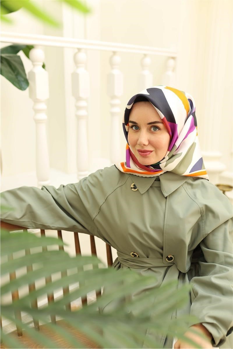 Silk Home Sura (Saten) İpek Eşarp 11398-S11