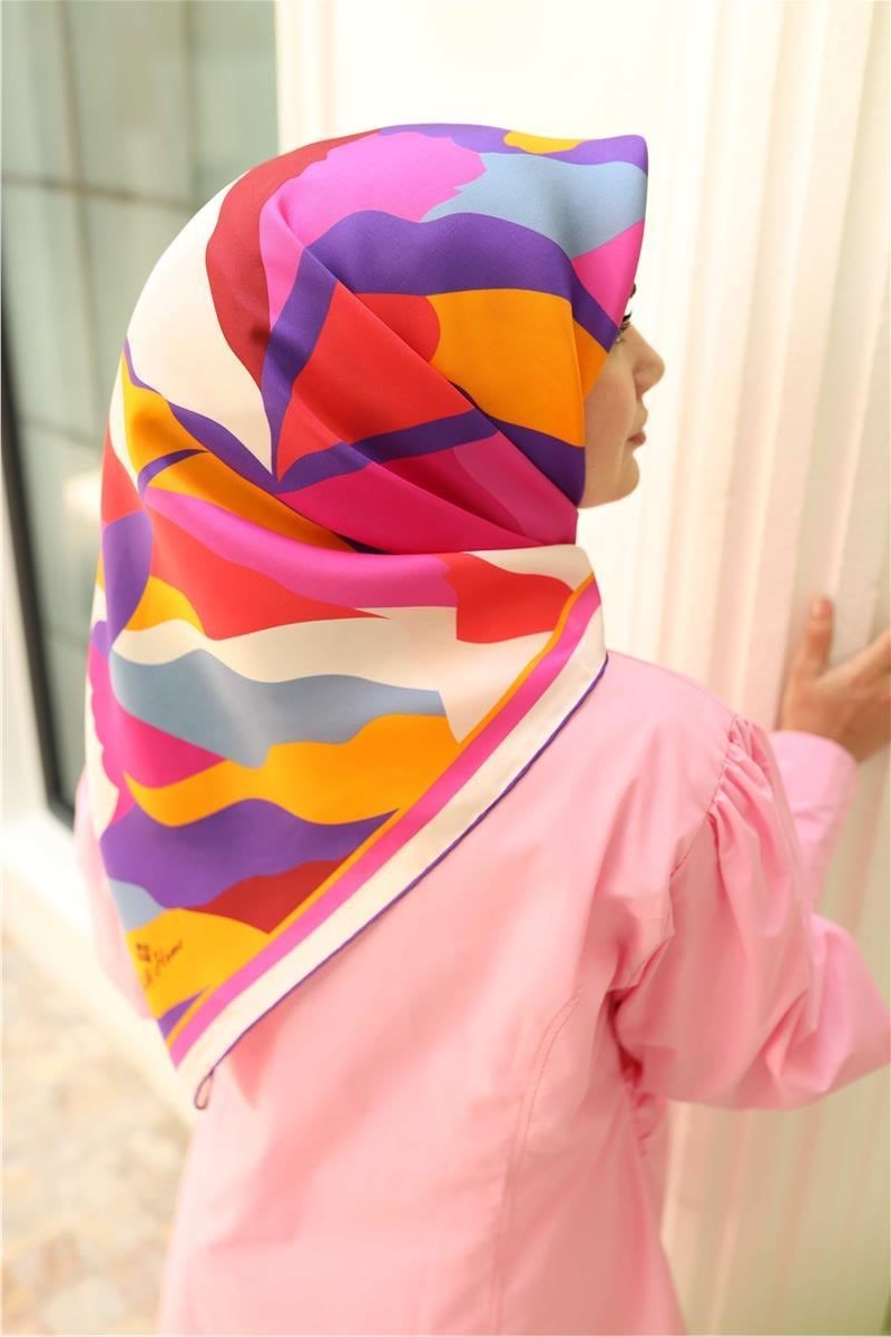 Silk Home Sura (Saten) İpek Eşarp 11398-S13