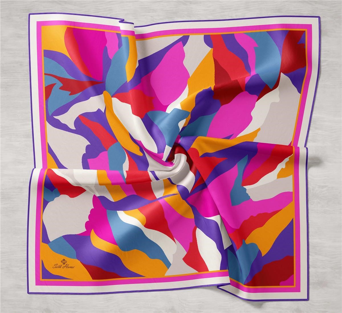 Silk Home Sura (Saten) İpek Eşarp 11398-S13