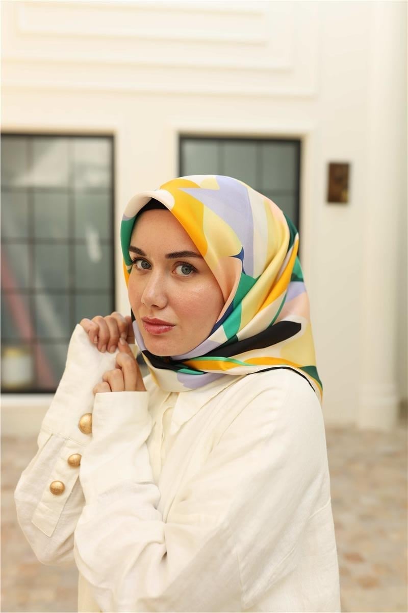 Silk Home Sura (Saten) İpek Eşarp 11398-S24