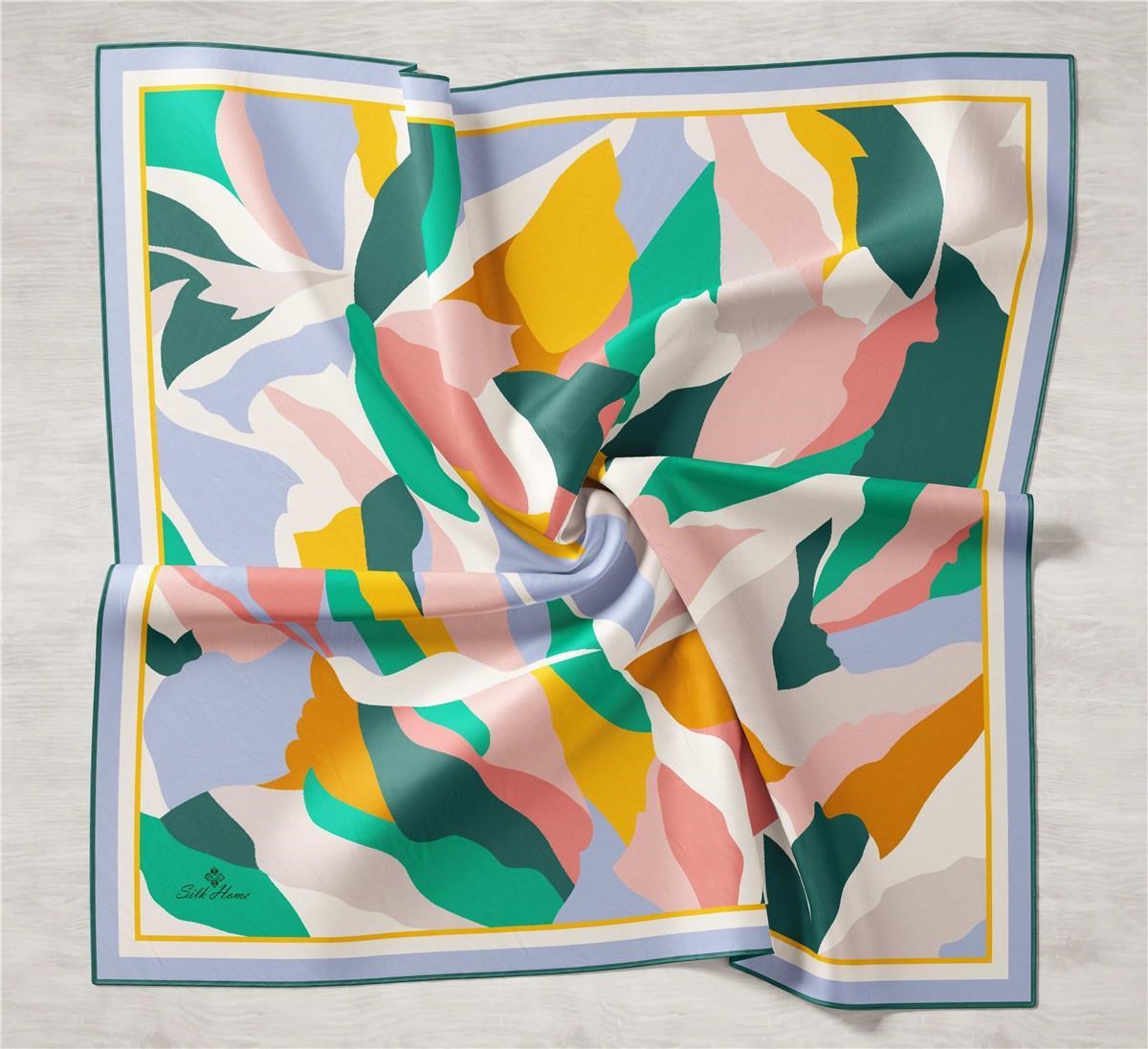 Silk Home Sura (Saten) İpek Eşarp 11398-S22
