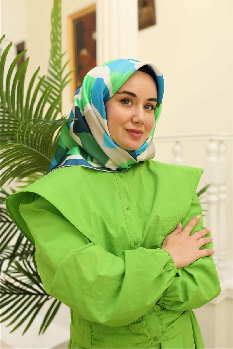 Silk Home Sura (Saten) İpek Eşarp 11398-S27