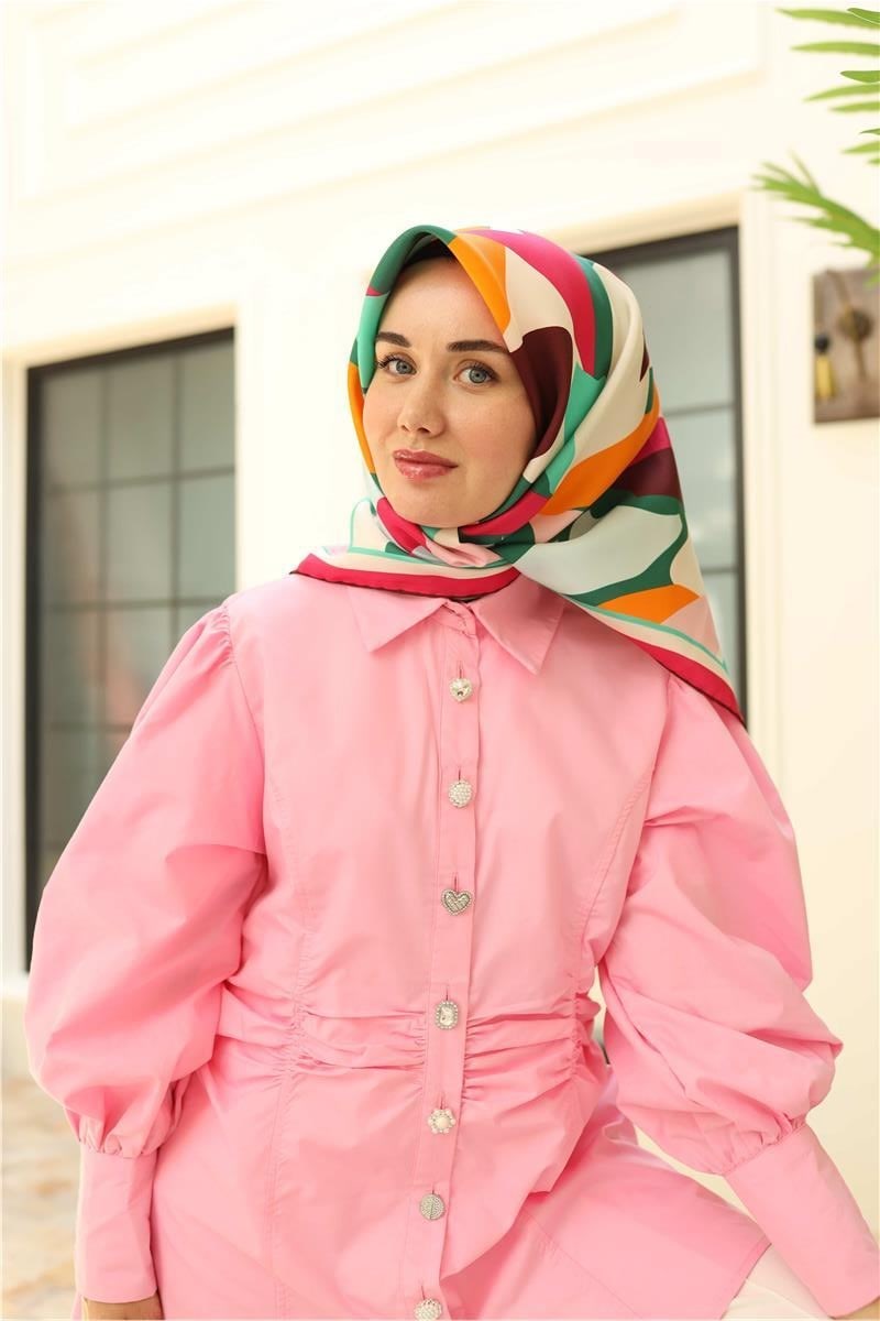 Silk Home Sura (Saten) İpek Eşarp 11398-S31