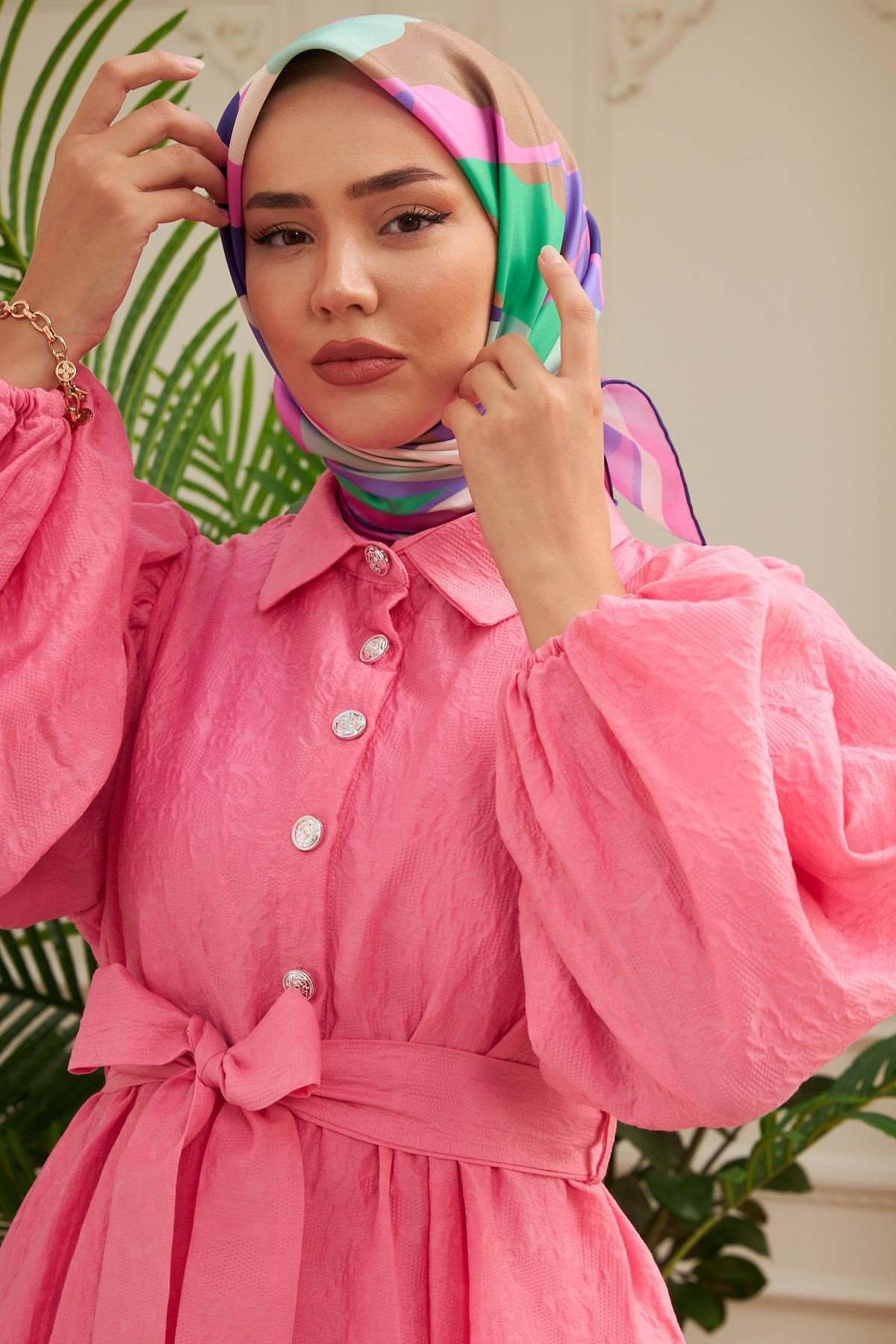 Silk Home Sura (Saten) İpek Eşarp 11398-S38