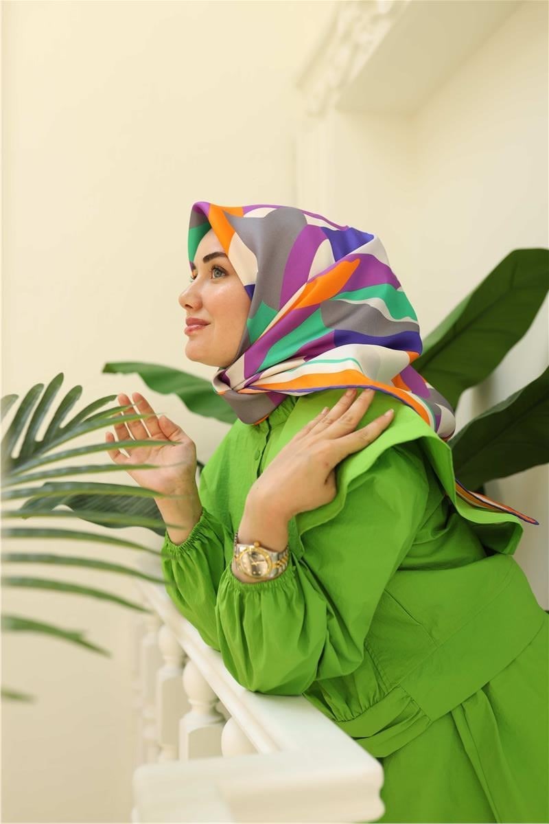 Silk Home Sura (Saten) İpek Eşarp 11398-S32