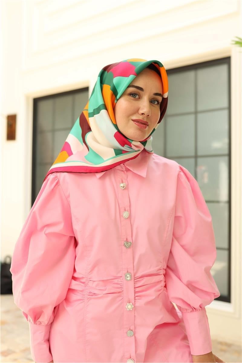 Silk Home Sura (Saten) İpek Eşarp 11398-S31