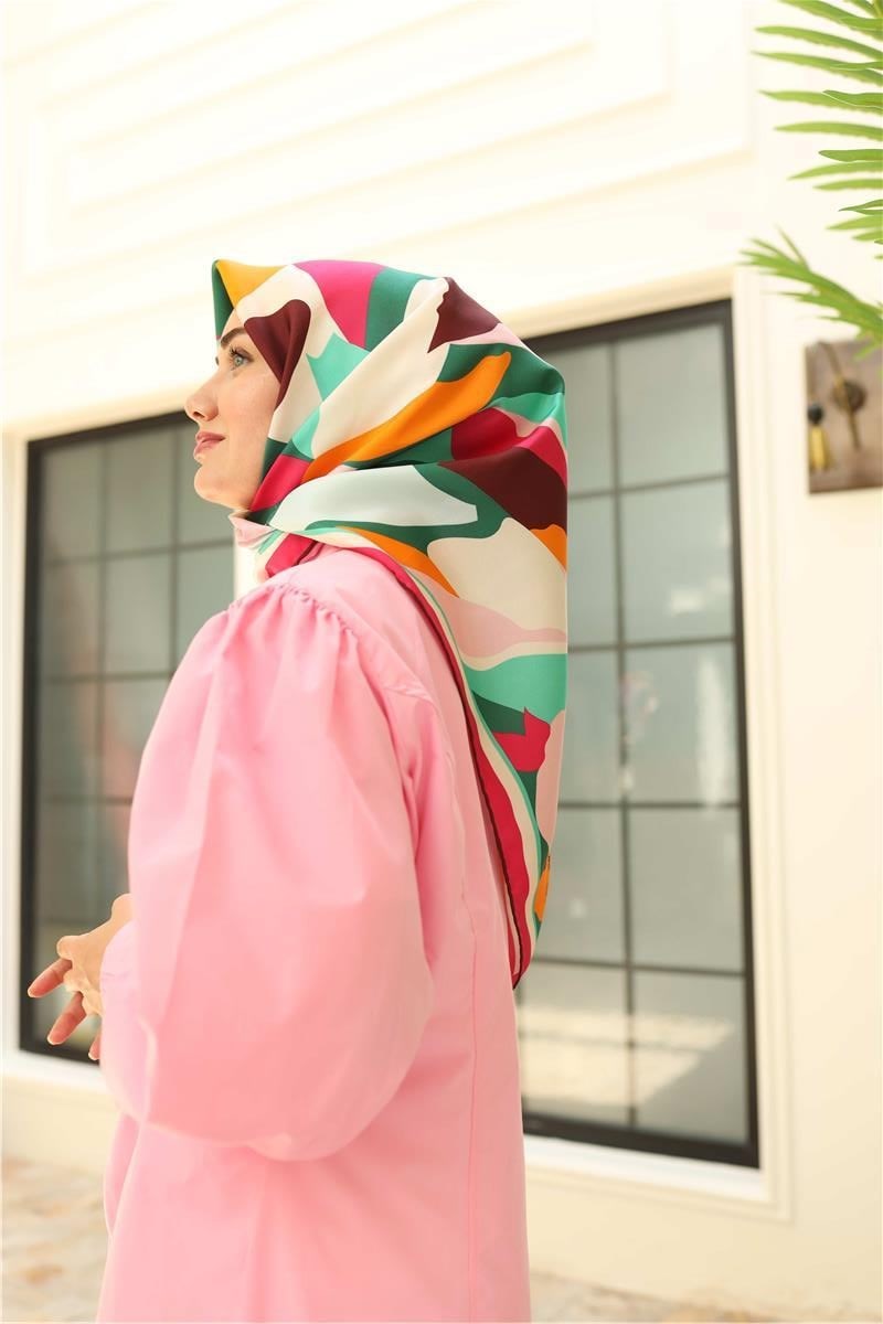 Silk Home Sura (Saten) İpek Eşarp 11398-S31
