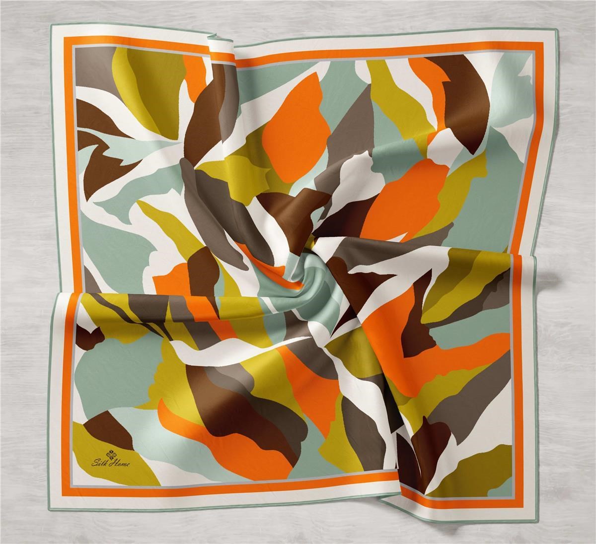 Silk Home Sura (Saten) İpek Eşarp 11398-S46