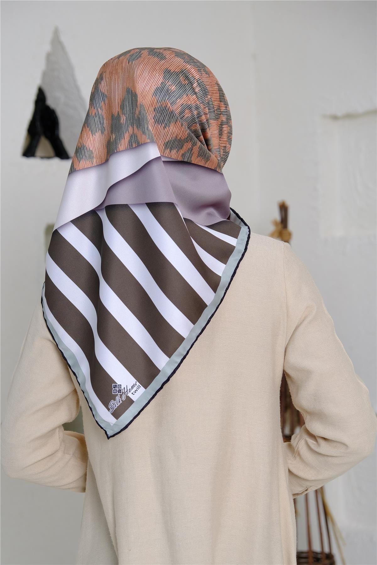 Silk Home Twill Eşarp 30040-04