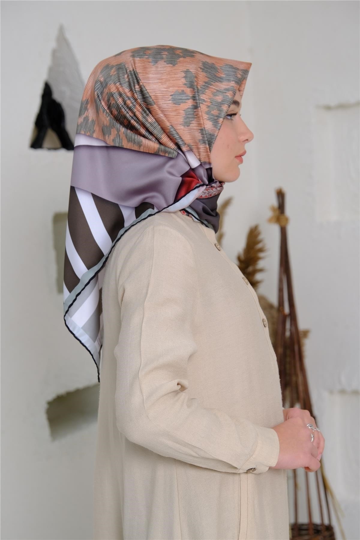 Silk Home Twill Eşarp 30040-04