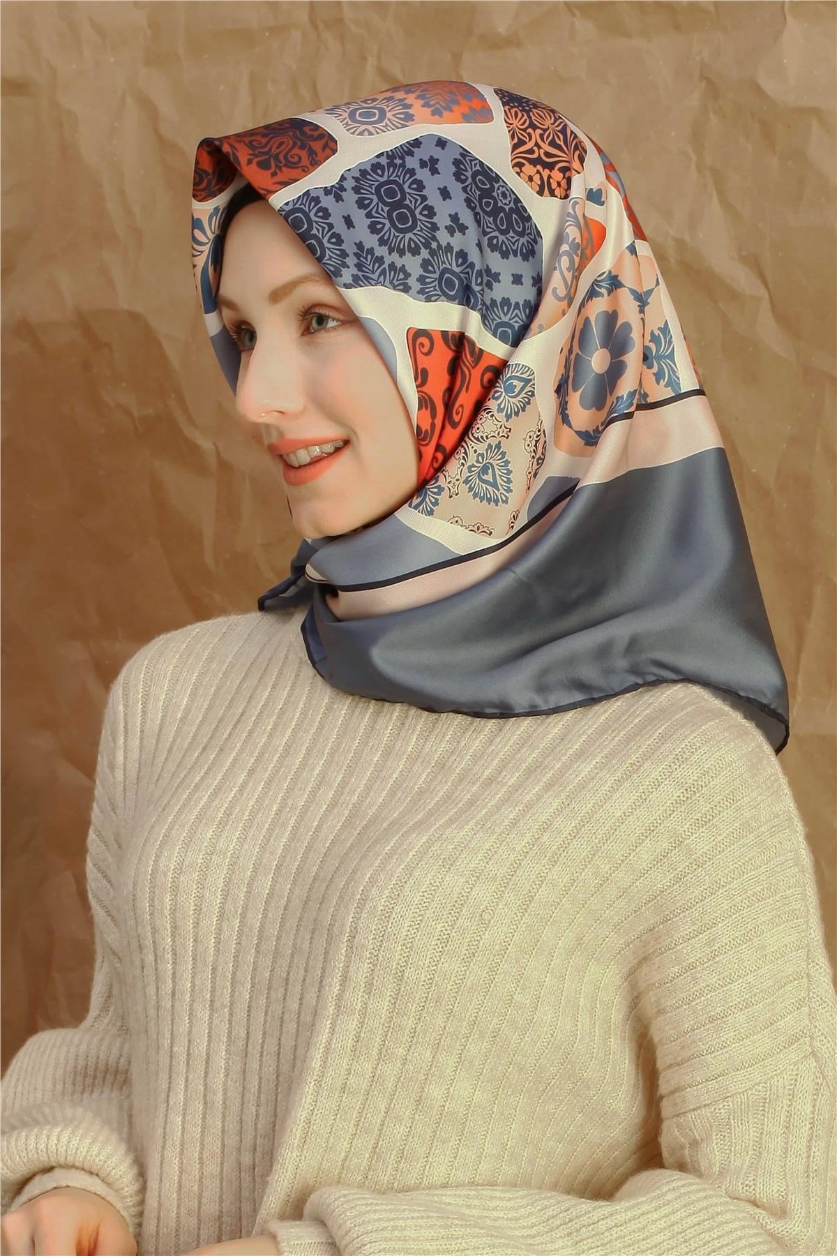 Silk Home Twill Eşarp 30042-02