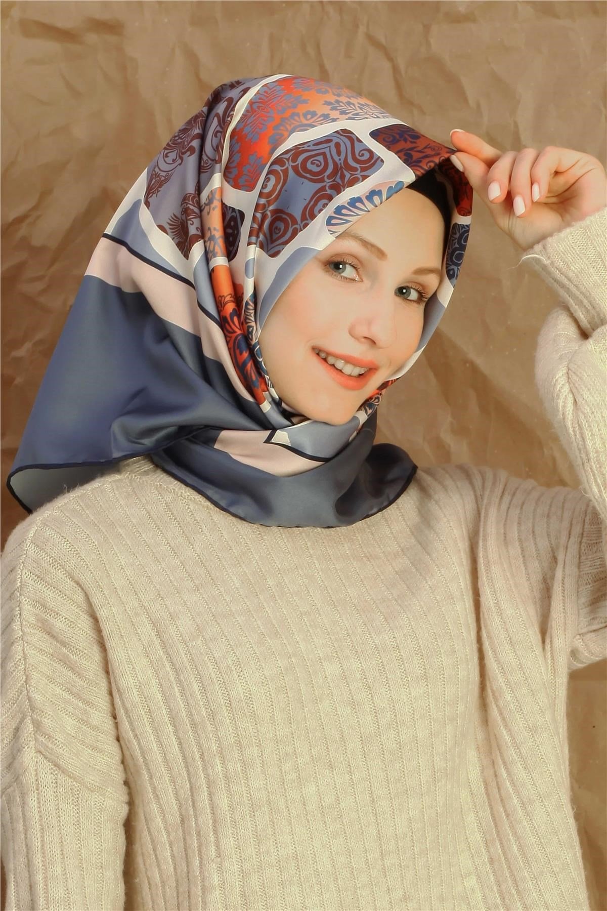 Silk Home Twill Eşarp 30042-02