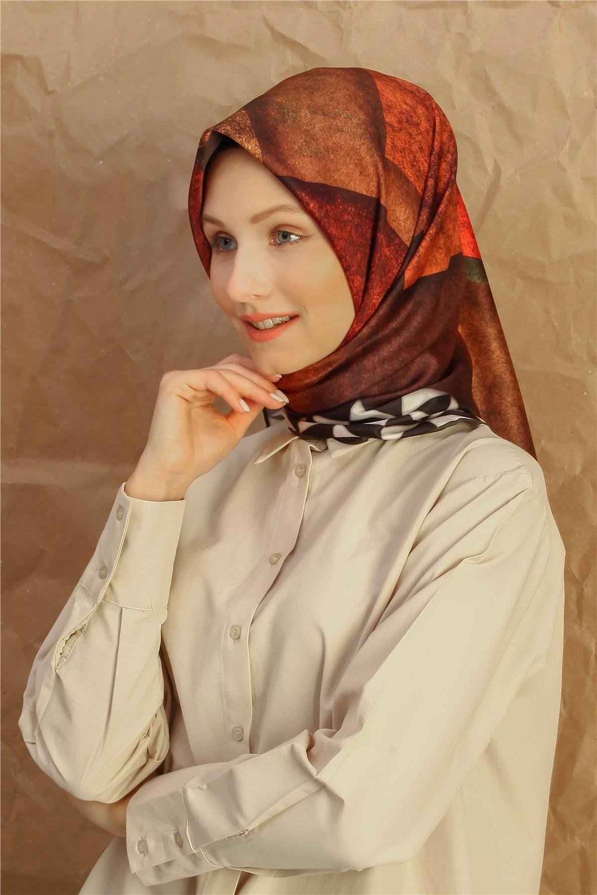 Silk Home Twill Eşarp 30043-01