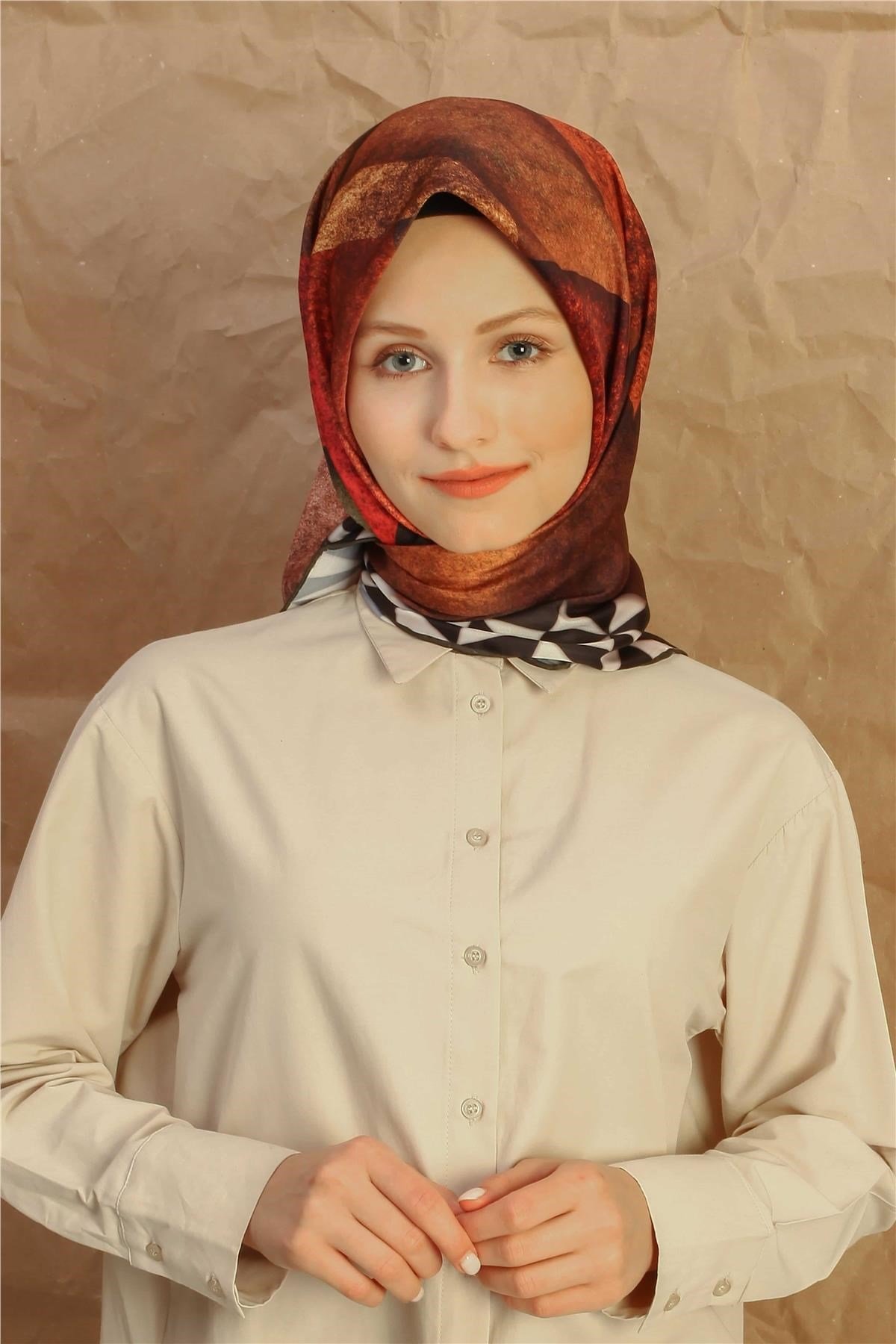 Silk Home Twill Eşarp 30043-01