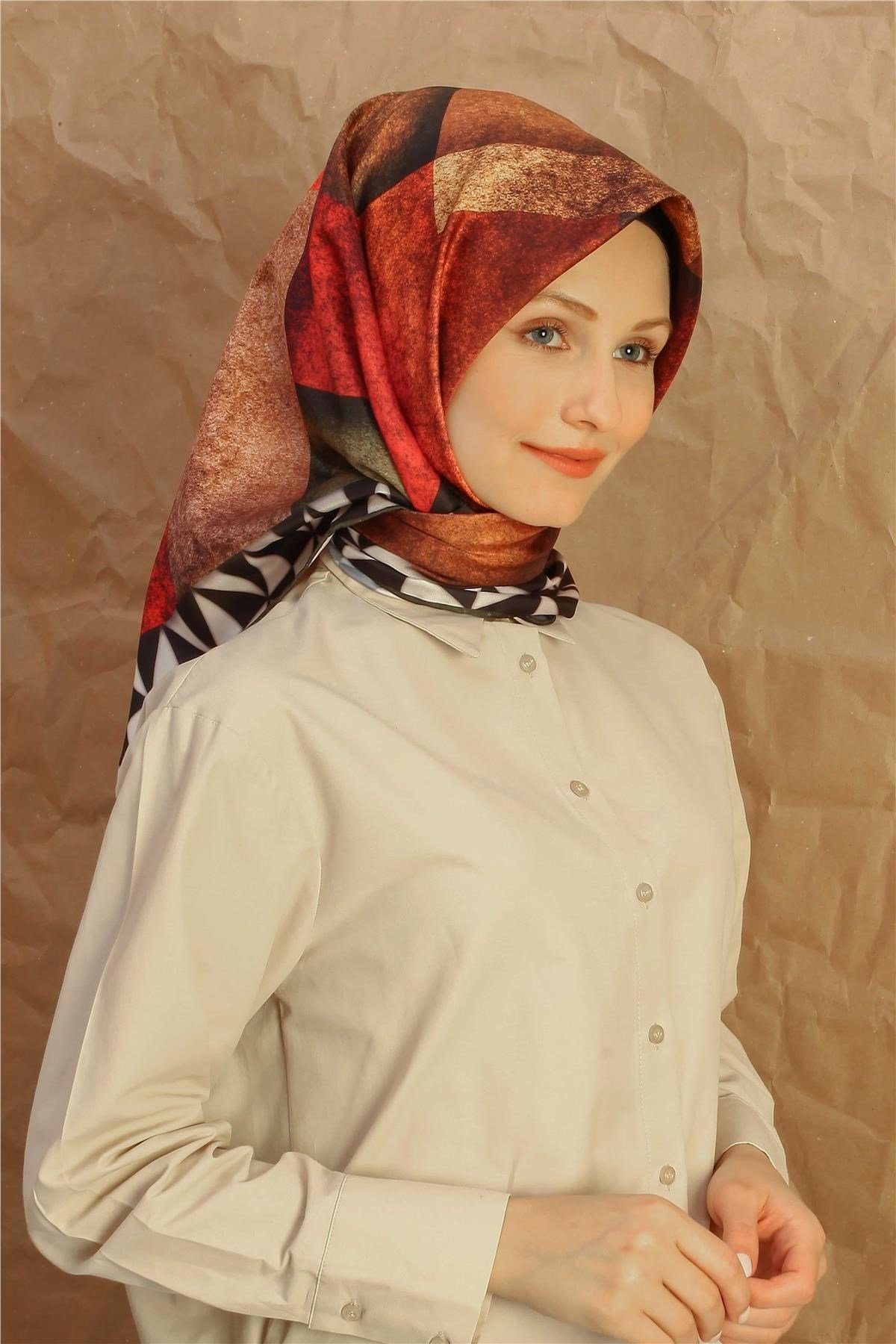 Silk Home Twill Eşarp 30043-01