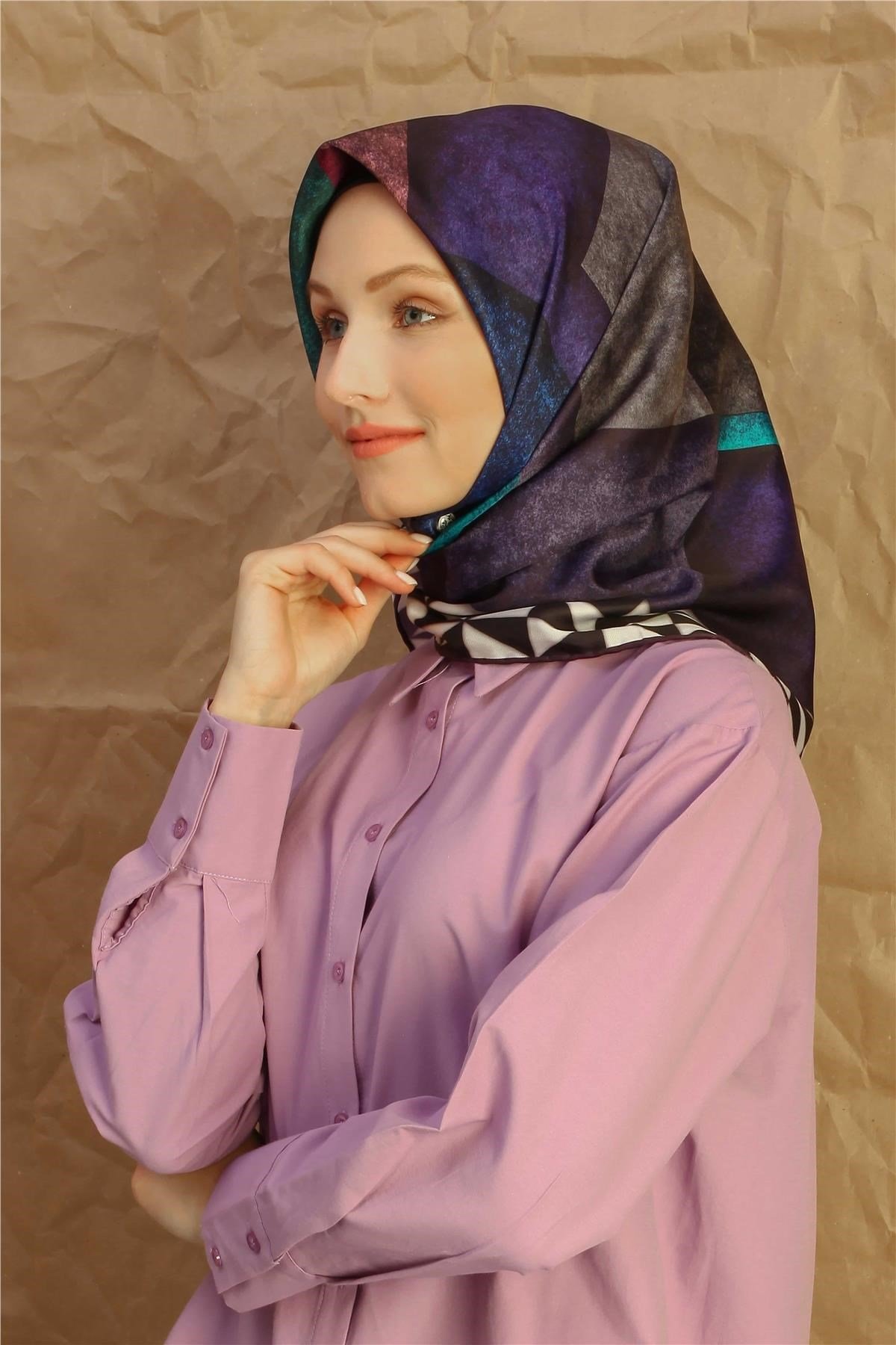 Silk Home Twill Eşarp 30043-02