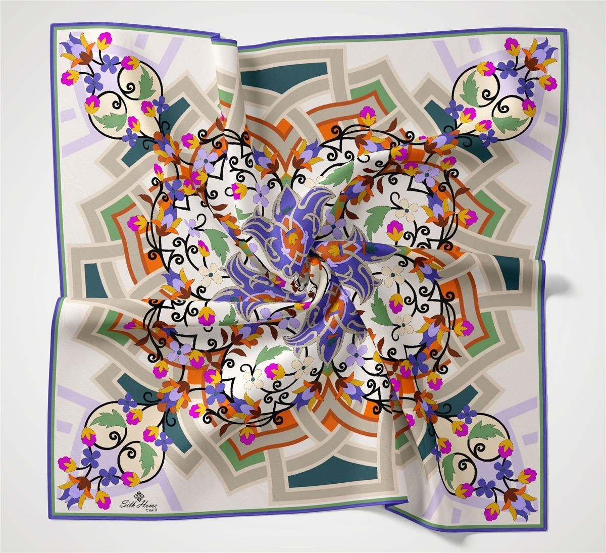 Silk Home Twill Eşarp 30054-12
