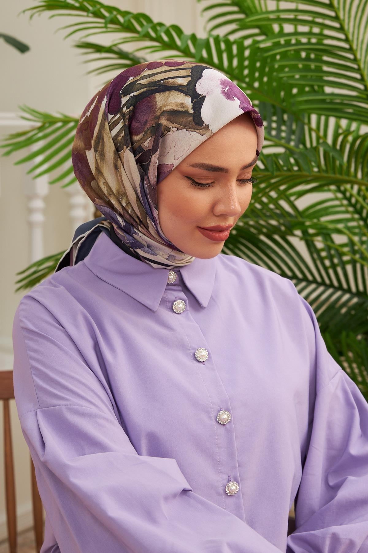Silk Home Twill Eşarp 30057-01