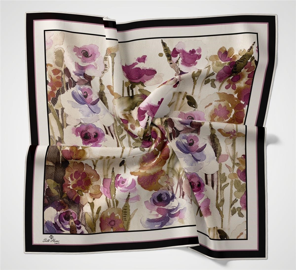 Silk Home Twill Eşarp 30057-01