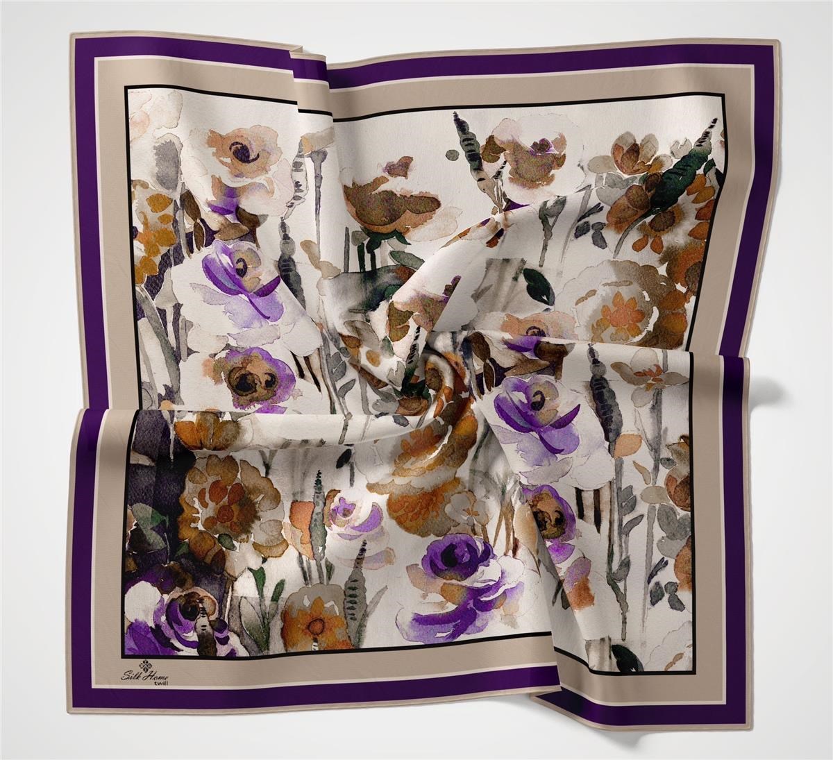 Silk Home Twill Eşarp 30057-02